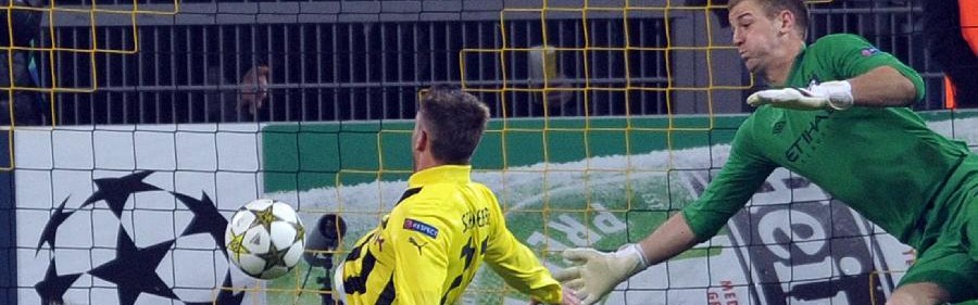  多特蒙德主场失利跌出欧冠区  